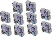 CIMAXIC Guitar Fretboard Dots 10pcs Abalone Shell Inlay for Guitar Ukulele Mandolin 4.5mm Lightweight