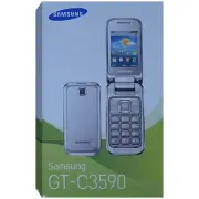NEW Samsung C3590 2G Silver Single-SIM Factory Unlocked Cellphone OEM