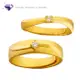 【元大珠寶】『徜徉星畔』黃金戒指、情侶對戒 活動戒圍-純金9999國家標準
