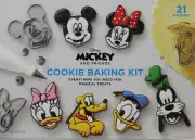 William Sonoma Disney Mickey and Friends Impression Cookie Baking Kit 21 Pieces
