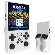 R36 Max Handheld Game Console 64GB White