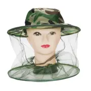 1X(Beekeeper Antimosquito Bee Bug Insect Fly Hat with Net Mesh Face A1V4)