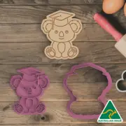 Graduated Koala Cookie Cutter and Embosser Stamp