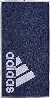 Adidas GM5820 Swim Towel, Navy Blue/White, Small