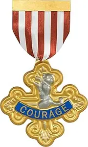 The Wizard Of Oz Cowardly Lion Badge of Courage Costume Accessory