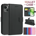 For iPhone 16 15 14 13 12 11 XR Pro Max Mini Leather Flip Wallet Case Card Cover