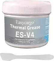Easycargo 114gr Silver Thermal Paste Kit, High Performance Thermal Conductive Grease, Heatsink Silver Thermal Compound for Cooling Heat Sink Interface Processor CPU GPU VGA LED Transistors (114gr)