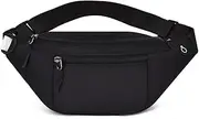 Belt Bag,Pack for Men Women,Crossbody Waist Bag Pack for Running, Walking,Travel, Cycling, Hiking Cycling,Easy Carry Card, Phone and Wallet