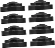 BCOATH 8pcs Tabletop Flag Holder Set Plastic Mini Flag Stand Base For Office And Desk Easy To Use Socket For Meetings And Decorations