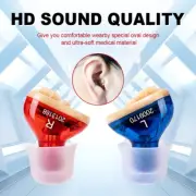 Hearing Aids Elderly Deafness Adjustable Wireless Mini Invisible Sound Amplifier