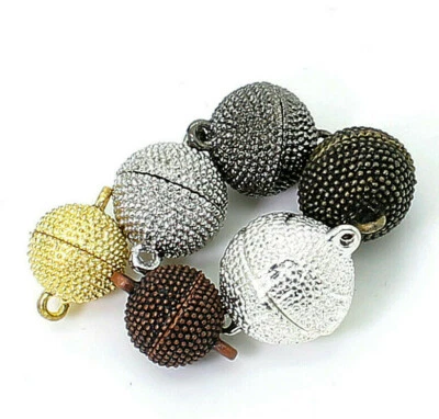 1PC x Magnetic Clasps Ball Clasps Magnetic Closures Pave Clasp Jewelry Making