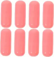 Healeved 8pcs Refillable Empty Lipstick Tubes Portable Packaging Capsules for Travel Lightweight and Durable Mini Capsules for Makeup and Party Favors Easy to Use