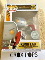 KUNG LAO Mortal Kombat FE 1075 Funko Pop Vinyl New in Mint Box + Protector