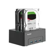 MAIWO Dual Bay Hard Drive Docking Station with Offline Clone for 2.5 3.5 Inch...