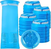 YAYODS 100 Pack Vomit Bags Disposable Emesis Bags, 1000ml Throw up Puke Bags Disposable Barf Bags for Motion Sickness, Car, Kids, Pregnant Wome, Travel