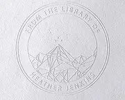 Night Court Book Embosser | from The Library of Book Stamp | Custom Book Embosser | Custom Library Stamp | ACOTAR Book Embosser | Fantasy Romance Book Lover Gift