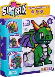 Simbrix 08249 Big Builds Dragon 1500+ brix crafts toys for boys and girls Pixel