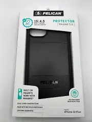 Pelican Protector MagSafe Case For iPhone 14 Plus, iPhone 15 Plus (6.7") - Black