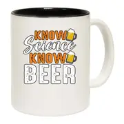 Know Science Know Beer Mug Cup