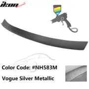 Fits 16-21 Honda Civic X Type R Rear Add-on Gurney Flap Painted #NH583M Silver (for: Honda)