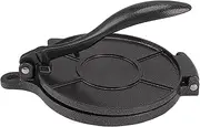 gernie Roti Maker, Tortilla Press Multifunctional Aluminum Alloy Safe for Kitchen (16cm Black), gernie0dmensxat2-12