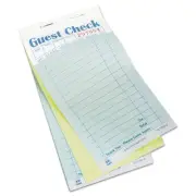 Royal Guest Check Book Carbonless Duplicate 3 2/5 x 6 7/10 50/Book 50
