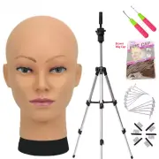Mannequin Head Model For Training Wigs Making Hats Display Stand