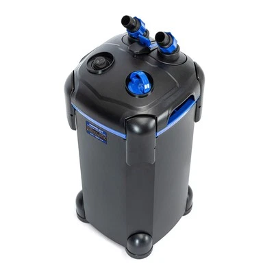 265GPH Ultra-Quiet Canister Filter for Large Fish Tanks and Aquariums
