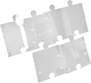 Pitycbo 7 Pieces Growth Chart Mirror for Wall Kids Height Wall Chart with Label