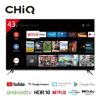 在飛比找誠品線上優惠-CHIQ 啟客 43型4KHDR Google TV chr