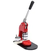 Badge Maker Machine with Circle Cutter 44 mm vidaXL