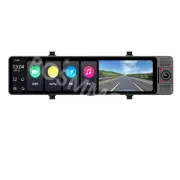12" Dash Cam Mirror Android 13 GPS WIFI Car Rearview 3 Cameras Night Vision BT (for: Porsche)