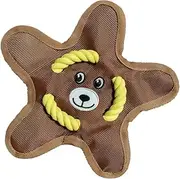 Dog Throw Toy | Small Puppy Squeak Chewing Toss Fetch Toy,High Strength Pet Teeth Cleaning Supplies Dog Fetching Thrower for Indoor Outdoor Garden Home Use