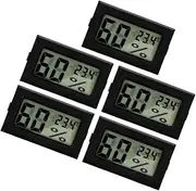 iplusmile Accurate Room Temperature Humidity Monitor Compact Digital Thermometer Hygrometer for Home Office