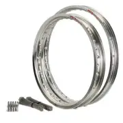 Husqvarna TC250 2014 - 2025 21/18 OEM Front/Rear Silver DID MX Rim & Bulldog Spo