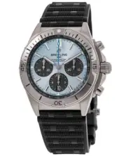 New Breitling Chronomat B01 42 Ice Blue Dial Men's Watch PB0134101C1S2