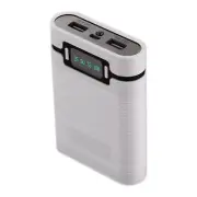 Dual USB Ports 5V/2.5A 2000-12000mAh Power Bank DIY Case Set For 4*18650 Battery