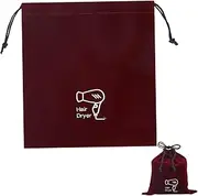 Mikinona Hair Dryer Bag Drawstring Pockets Travel Size Storage Pouch Organizer Bag