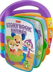 Fisher-Price Baby Learning Toy Laugh And Learn Storybook Rhymes Musical Book And