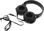 Uonlytech 1pc -Mounted Stereo Headset Noise Reduction Mic for Comfortable Music and Gaming Use Lightweight Wired Headphones for Desktop Computer and Laptop