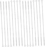 BEBEMOKO 16Pcs Long Straw Cleaning Brush Cleaner for Drinking Straws for Kitchen Water Bottles and Spaces Dishwasher Safe with Hanging Hook Design