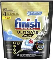 Finish Ultimate Plus All In 1 Baking Soda, 64 Value Pack