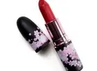 MAC Black Cherry Lipstick MOODY BLOOM Red Lip Stick Limited Ed Full Size NIB