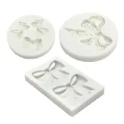 3D Cartoon Bow Shaped Silicone Mold for Making Candy, Handmade Soap