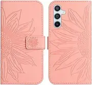Cover Compatible with Samsung Galaxy A14 5G,Compatible with Samsung Galaxy A14 4G Flip Stand Card Slot Magnetic Closure Phone Case Pink
