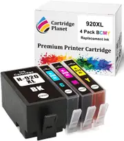 4 Pack (1BK,1C,1M,1Y) Compatible Ink for HP 920XL for HP Officejet 6000 6000-E609n 6500 6500A 6500A E710a 6500A Plus E710n 6500-E709a 6500-E709c 6500-E709n 7000 7000-E809a 7500A-E910a