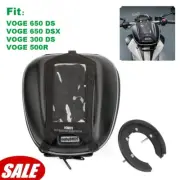 For VOGE 300 DS 500R 650 DS/DSX Luggage Tank Bag with Tanklock Ring Storage 3.8L