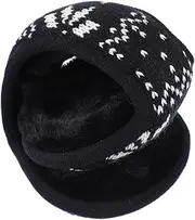[BESPORTBLE] Winter Ear Warmer Earmuff Plush Knitted Ear Protection Comfortable Breathable for Cold Weather Stylish Accessory for Women and Men