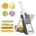 Safe Mandoline Slicer for Kitchen, Potato Chip Slicer,Vegetable Cucumber Slic...