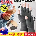 Arthritis Gloves Compression Finger Hand Wrist Support Brace Pain Relief AU